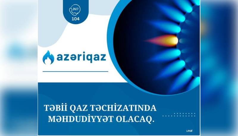 Masallıda qaz kəsilib