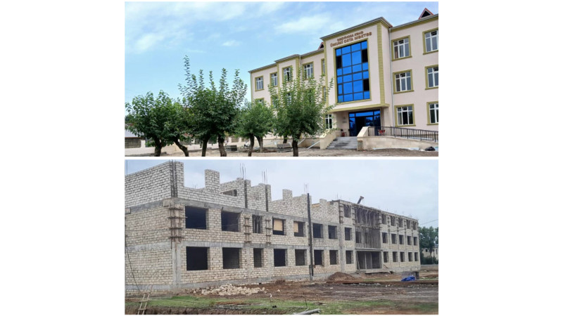 Bölgəmizdə tikilməkdə olan məktəblərin siyahısı açıqlanıb