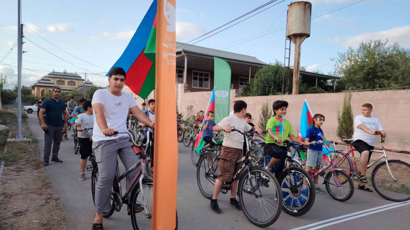 Cəlilabadda veloyürüş keçirilib