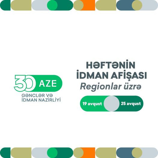 Cənub bölgəsində baş tutacaq idman tədbirlərinin afişası