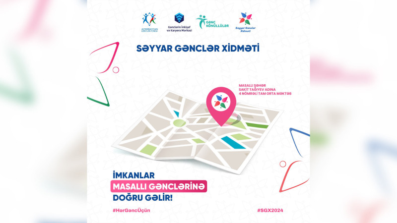Masallıda “Səyyar Gənclər Xidməti” keçiriləcək