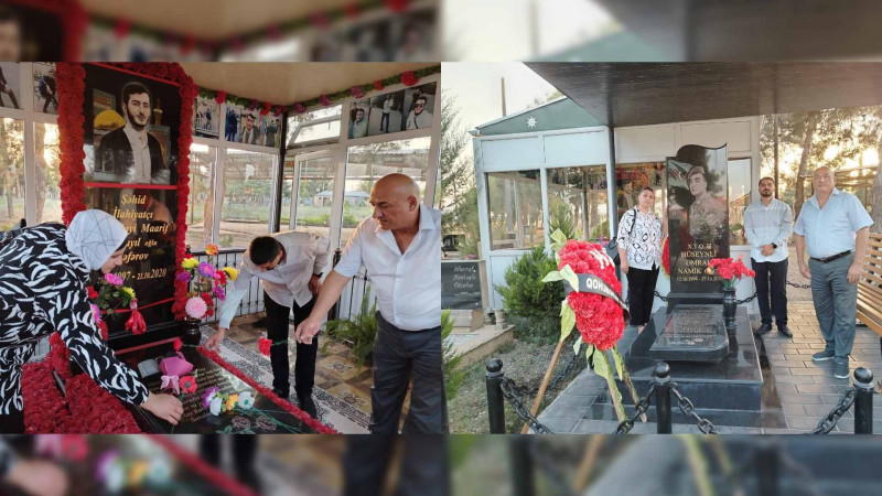 Cəlilabadda şəhidlərin məzarları ziyarət edilib