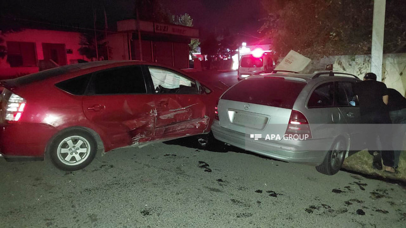 Lənkəranda qəza: xəsarət alanlar var