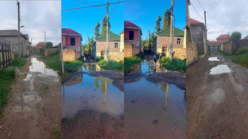 Lənkəranda baxımsız qalan küçə: “Nə taksi, nə də Təcili Tibbi Yardım avtomobili gəlir”