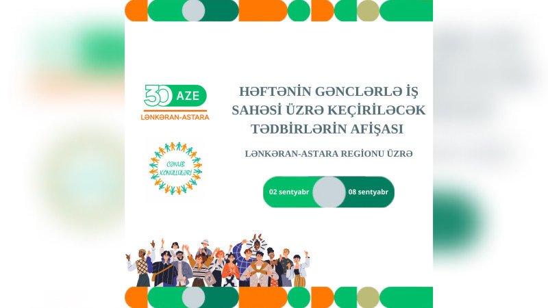Cənub bölgəsində baş tutacaq tədbirlərin afişası