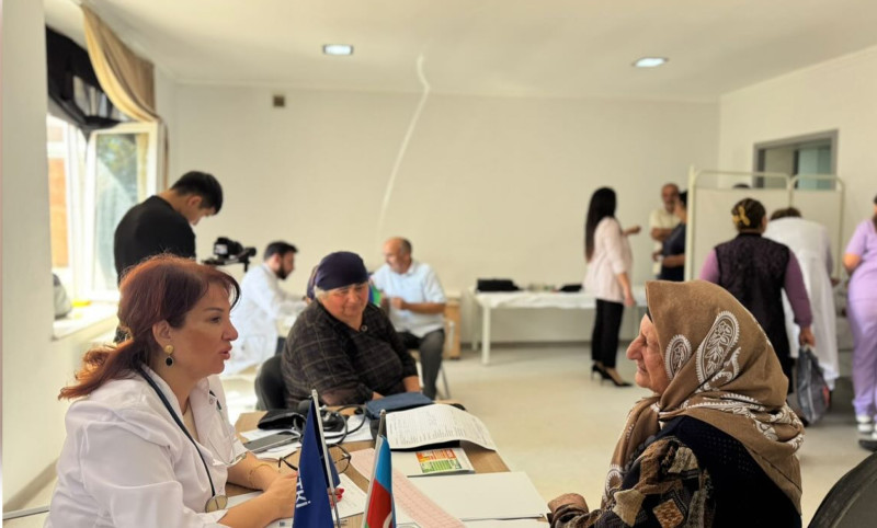 Şəhid və veteran ailələri üçün kardioloji tibbi sosial aksiya keçirilir