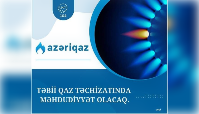 Biləsuvarda qaz kəsilib