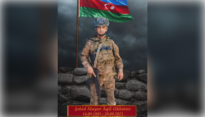 Lənkəranda şəhid Aqil Əkbərov anılacaq