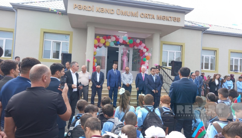 Cəlilabadda yeni məktəb binası istifadəyə verilib