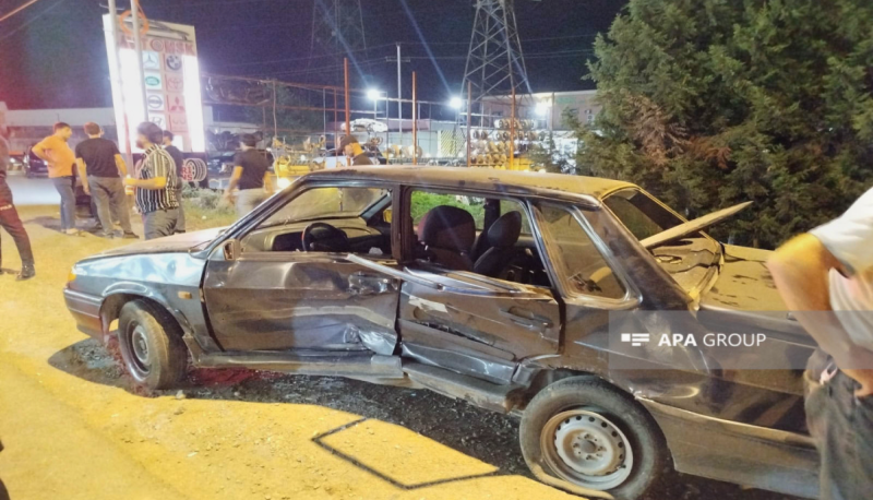 Lənkəranda avtomobillər toqquşub: xəsarət alanlar var