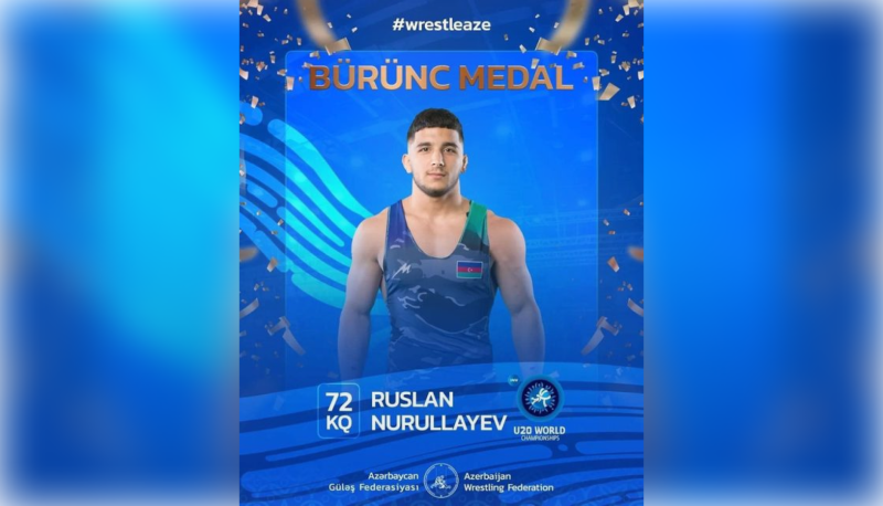 Cəlilabadlı güləşçi İspaniyadan medalla qayıdıb