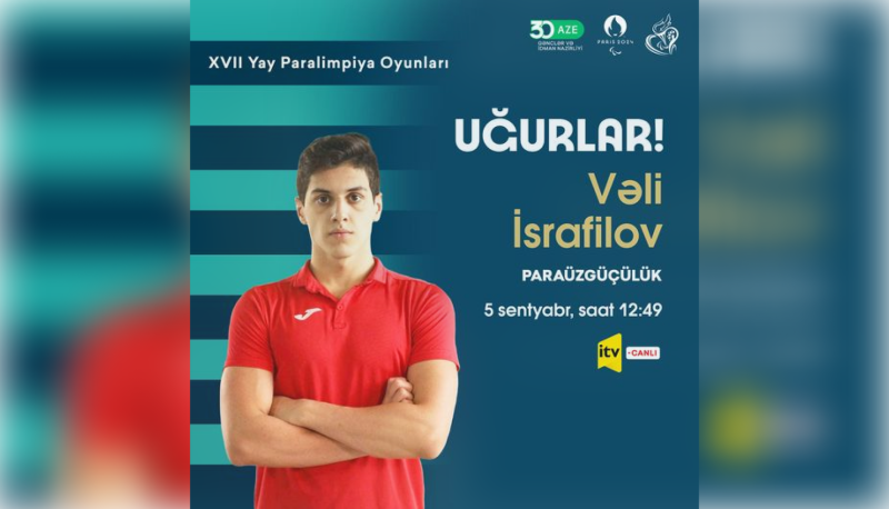 Paraüzgüçümüz Vəli İsrafilov mübarizəyə start verəcək