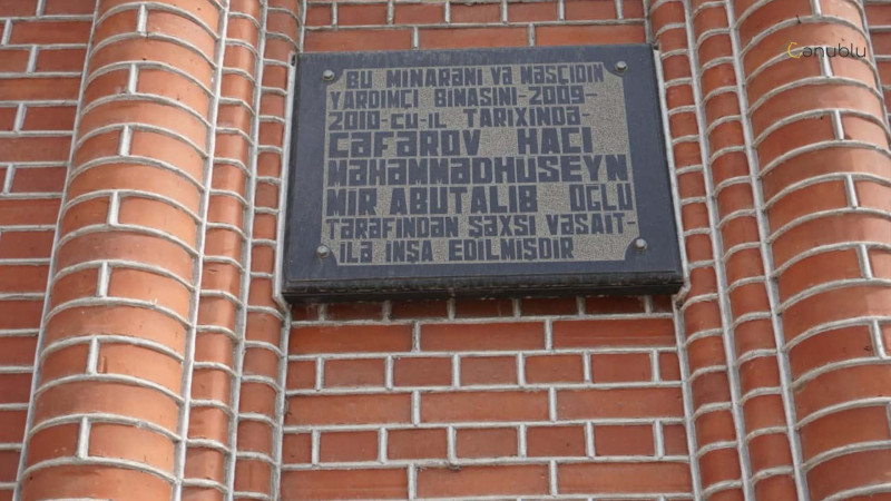 İranlı qonağın dəstəyi ilə inşa edilən Kiçik Bazar məscidinin tarixçəsi