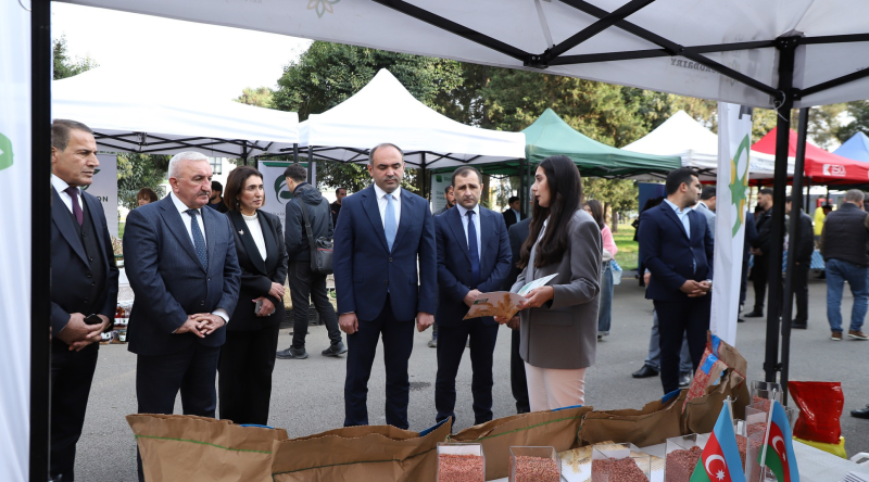 Cəlilabadda mövsümün sonuncu toxum sərgi-satış yarmarkası keçirilib
