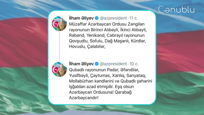 Vətən müharibəsinin xronikası: 25 oktyabr