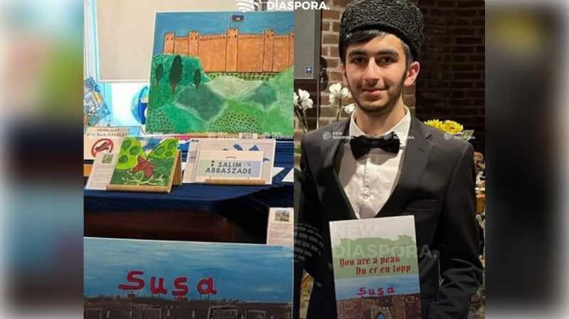 Lerikli rəssamın əsərləri Norveçdə sərgilənir