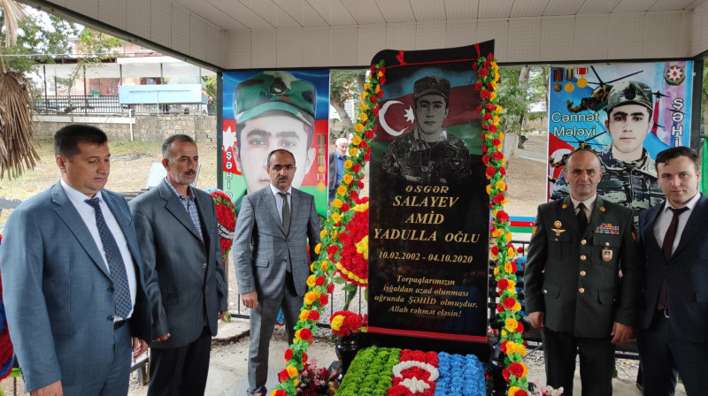 Masallıda şəhid Amid Salayevin xatirəsi anılıb