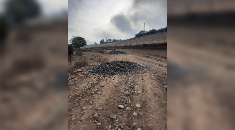 Kövüzbulaq kəndində yollar təmir edilib