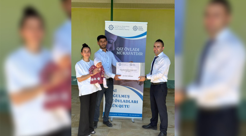 Biləsuvarda yeni doğulmuş qız uşaqları üçün layihə təşkil olunub