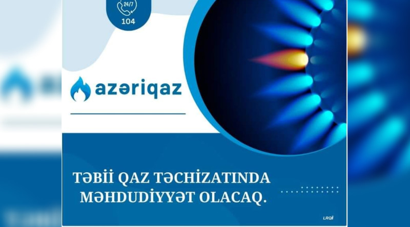 Astarada qaz kəsiləcək