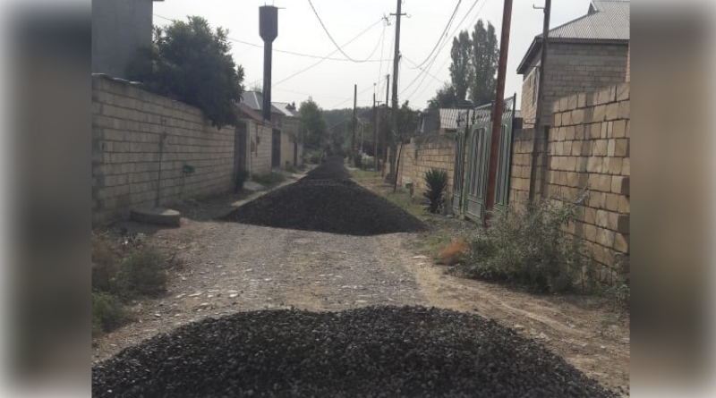 Masallıda yollar təmir edilib