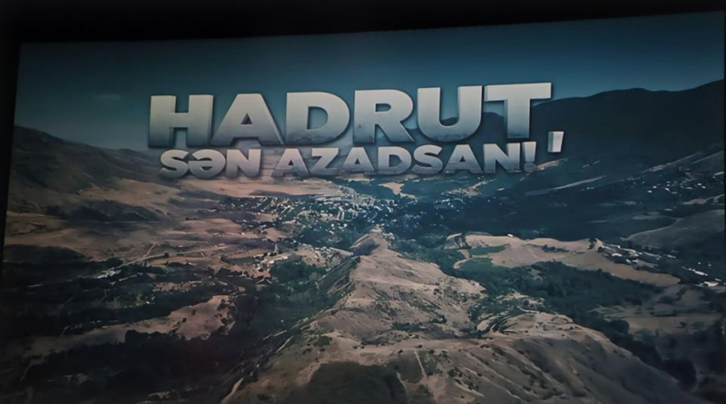 Masallıda “Hadrut, sən azadsan” filmi nümayiş olunub