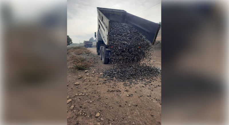 Cəlilabad kəndinin yolları təmir edilir