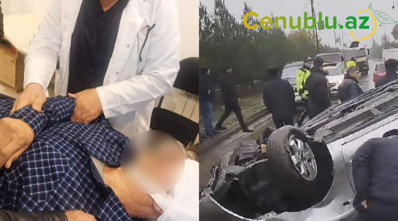 Cəlilabada hüzürə gedənlər qəzaya uğradılar