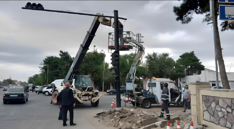 DİN regionlarda işıqforlara baxış keçirib - VİDEO