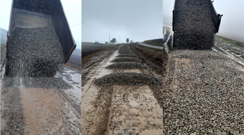 Cəlilabadda kənd yolları abadlaşdırılır