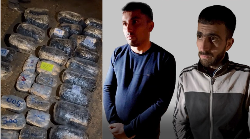 Polis 31 kq narkotik vasitə aşkar edib - VİDEO