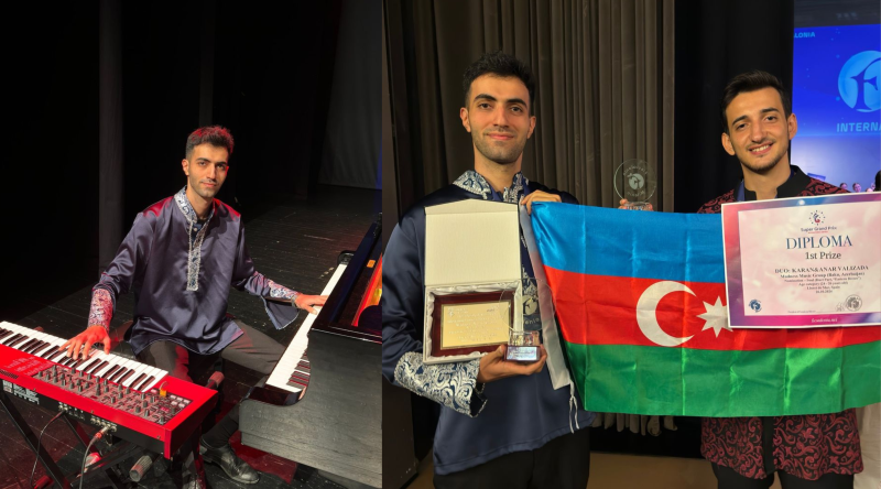 Lənkəranlı gənc musiqiçidən İspaniyada böyük UĞUR - VİDEO