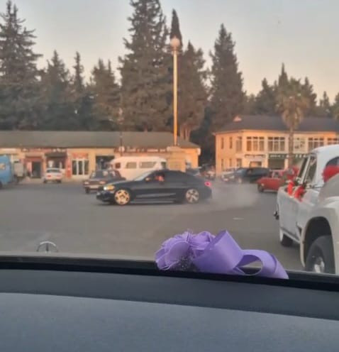 Masallıda toy karvanında avtoxuliqanlıq edən sürücü həbs edilib - VİDEO