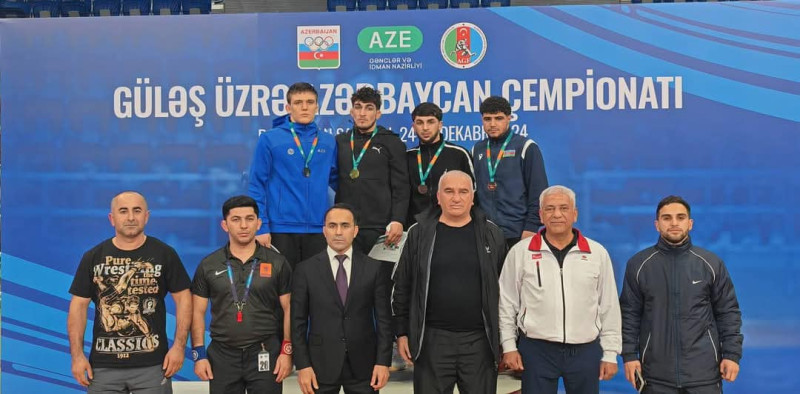 Lənkəranlı güləşçilər Azərbaycan çempionatında uğur qazanıblar
