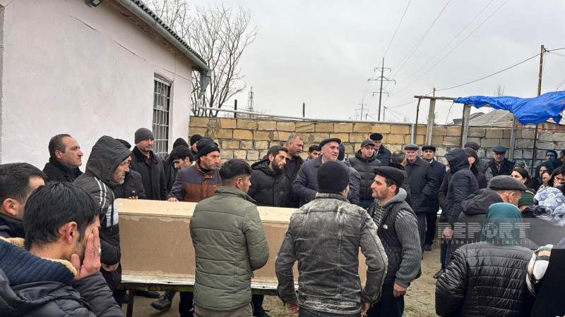 Təyyarə qəzasında həlak olan lerikli Ramin Ağayev Sumqayıtda dəfn olunub - FOTO