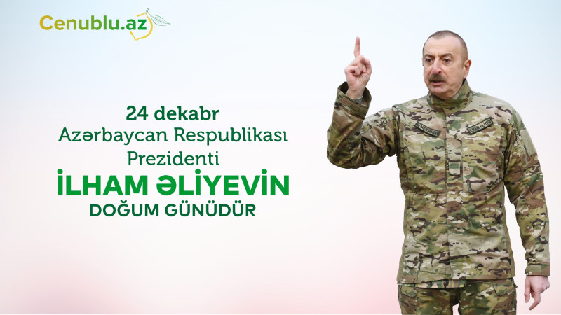 Prezident İlham Əliyevin doğum günüdür