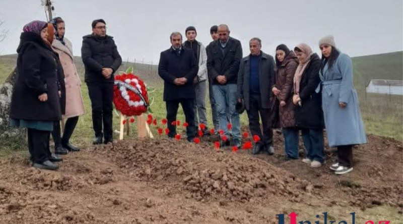 Təyyarə qəzasında ölən Qoşqarın məzarından FOTO