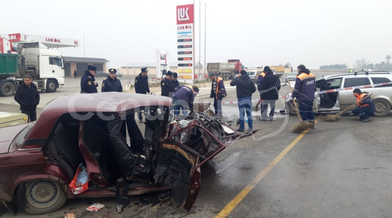 Biləsuvarda ağır qəzada xəsarət alanların kimliyi məlum olub