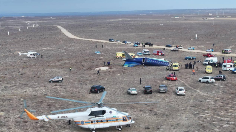 Təyyarə qəzasında xəsarət alan 9 nəfər evə buraxılıb