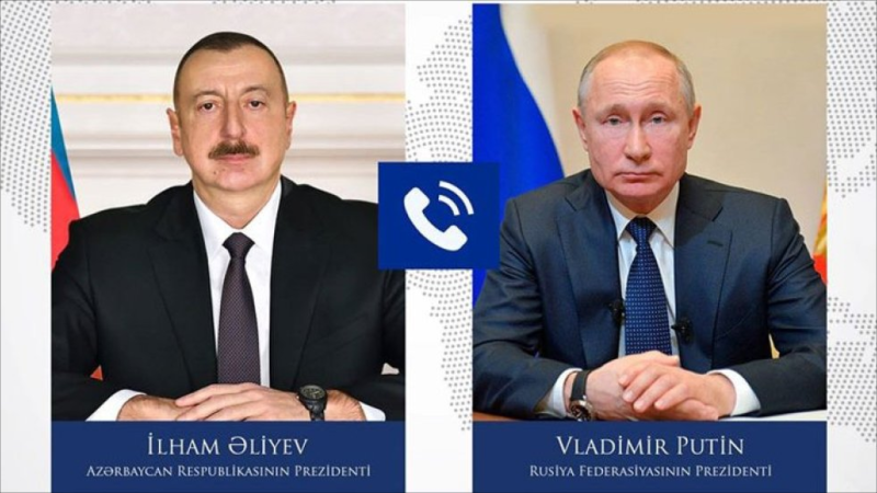 Vladimir Putin İlham Əliyevə zəng edib, təyyarə qəzasına görə üzrxahlığını bildirib