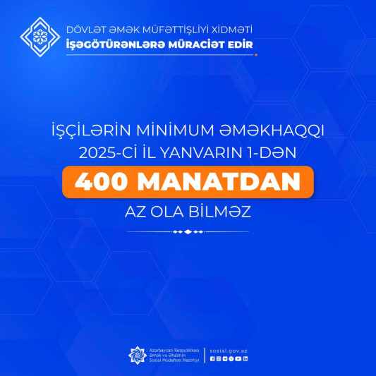 Hökumətdən əməkhaqqı ilə bağlı işəgötürənlərə XƏBƏRDARLIQ