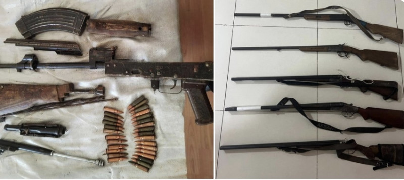 Cəlilabadda otlaq sahəsindən silah-sursat aşkarlanıb