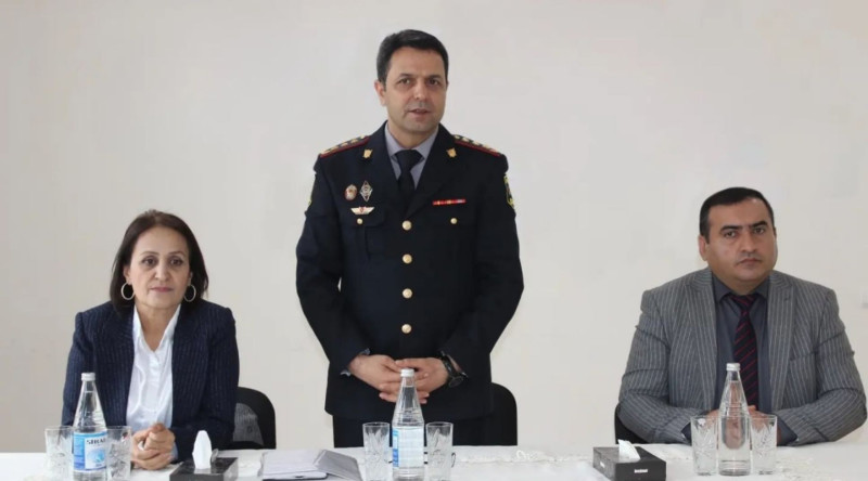 Astara kənd məktəbində maarifləndirici görüş keçirilib