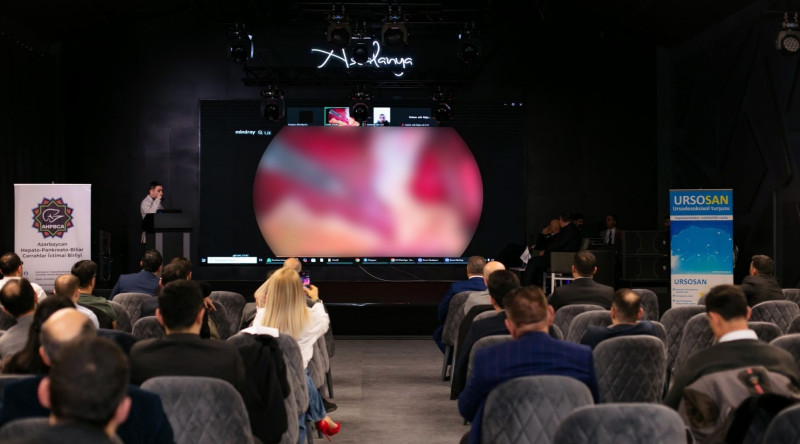 Astara Xəstəxanasında ilk dəfə icra olunan əməliyyat canlı yayımlanıb