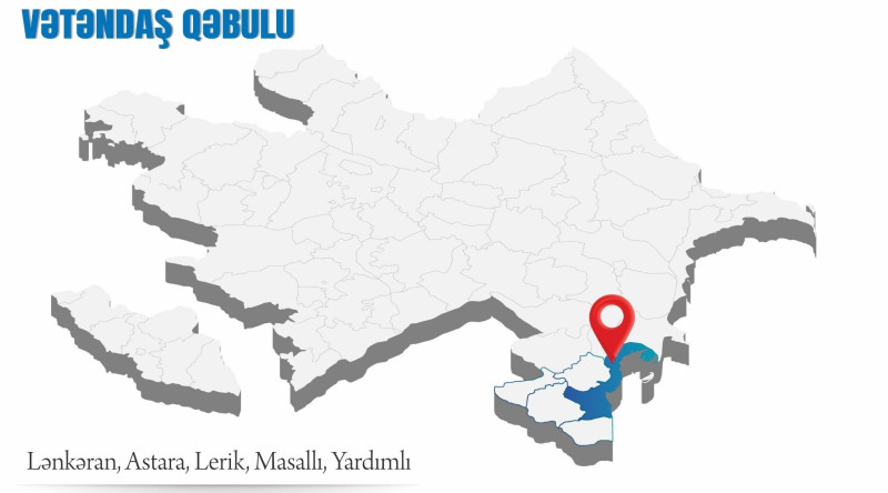 Nazir Lənkəranda vətəndaşları qəbul edəcək