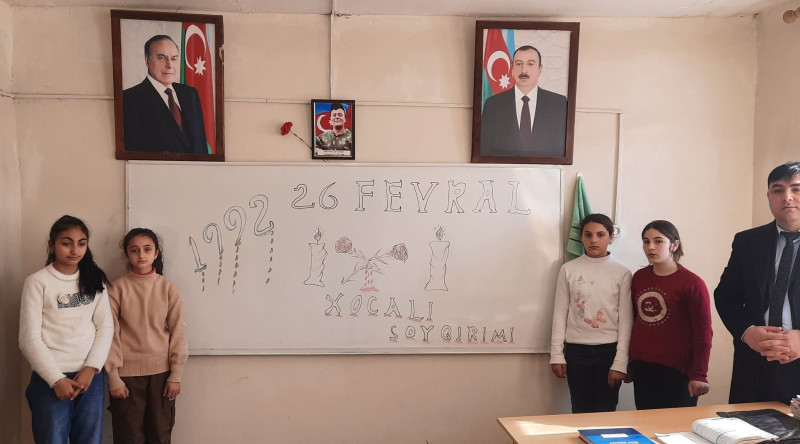 Xocalı soyqırımına həsr edilən xüsusi dərslər keçiriləcək