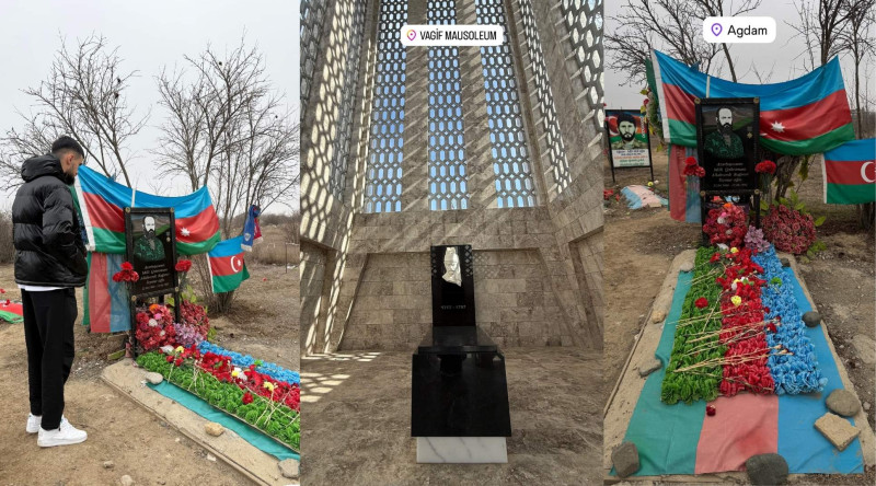 “Qarabağ”ın futbolçusu Toral Bayramov Qarabağda - VİDEO