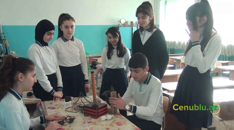 Lənkəranlı məktəblilərdən innovativ qurğu layihələri - VİDEO