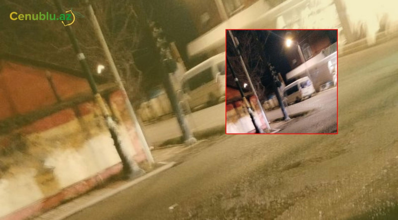 Lənkəranda işləməyən işıqforlar problem yaradıb