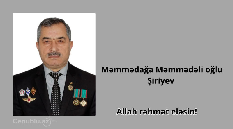 Masallılı polkovnik-leytenant vəfat etdi